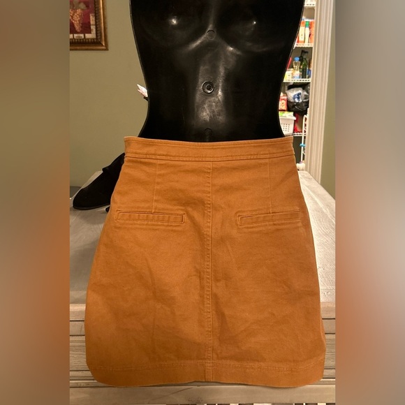 Forever 21  Button Down Skirt With Pockets In Front Size Small - Picture 4 of 6